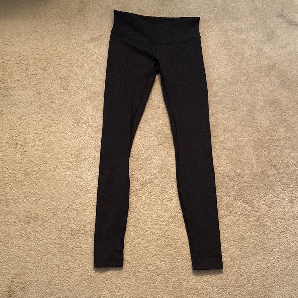 black high waisted lulu align leggings